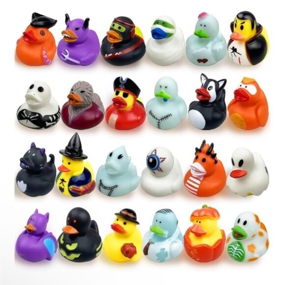 Assorted Colorful Rubber Duck Toy Set/ Cruising Ducks - Picture 1 of 3